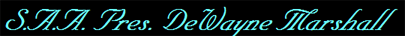 S.A.A. Pres. DeWayne signature